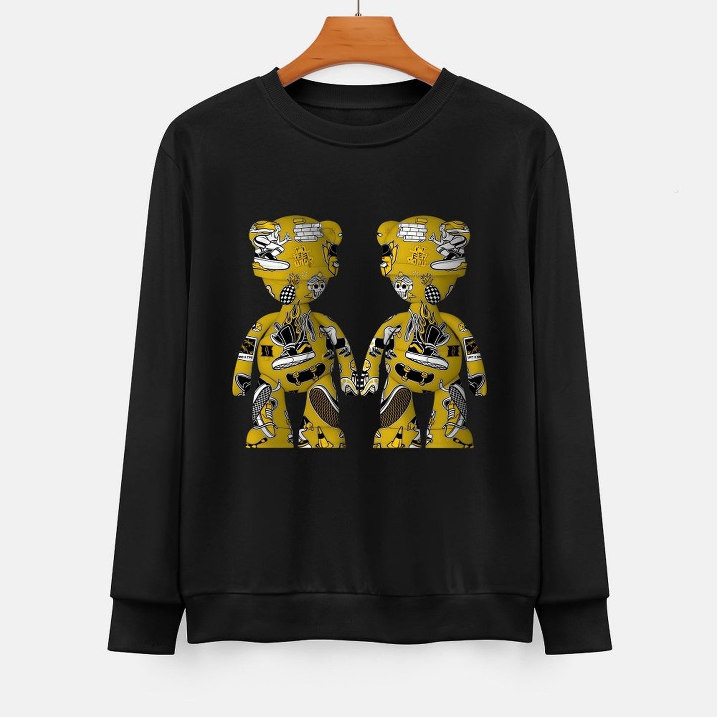 IPIB 250g Crew Neck Long Sleeve Sweatshirt Front GraphicCrew Neck Long Sleeve Sweatshirt6000084-3