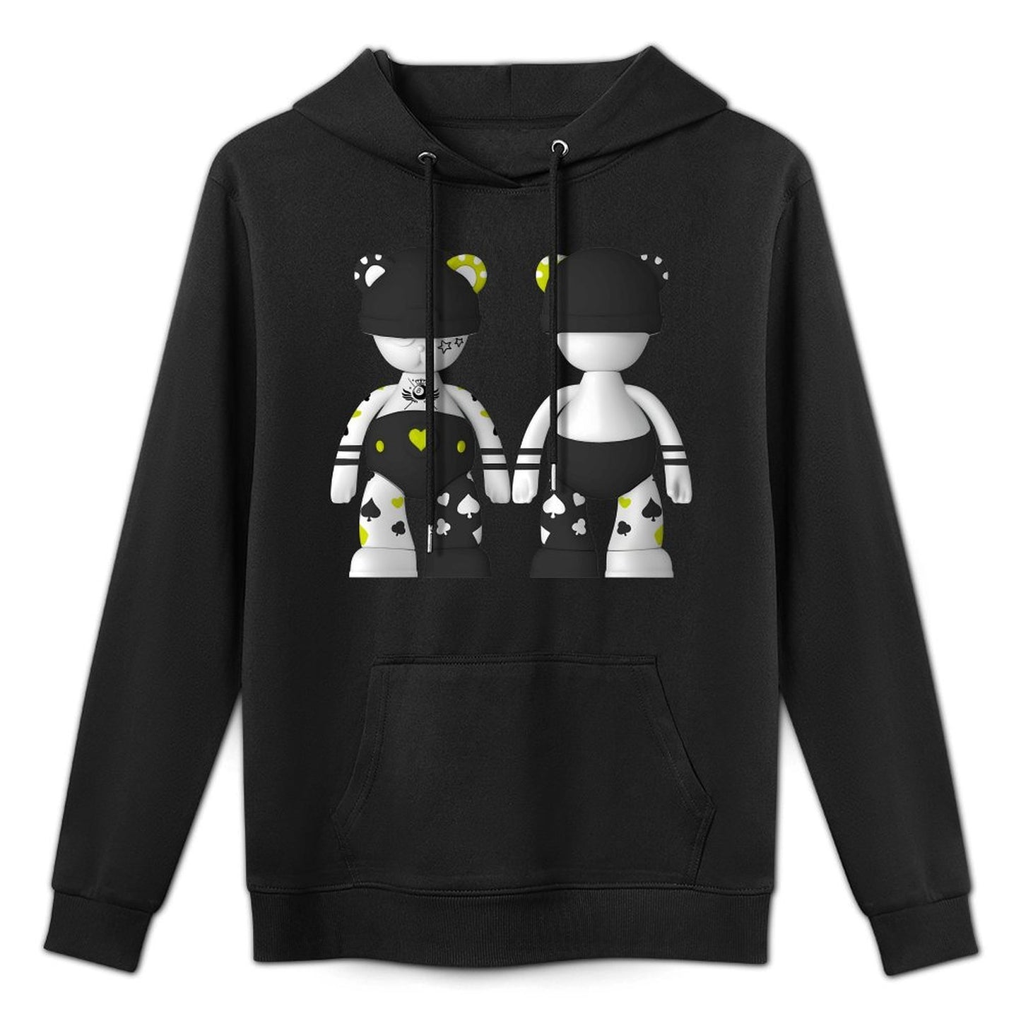 Hoodie Front PatternFade-Resistant Vintage