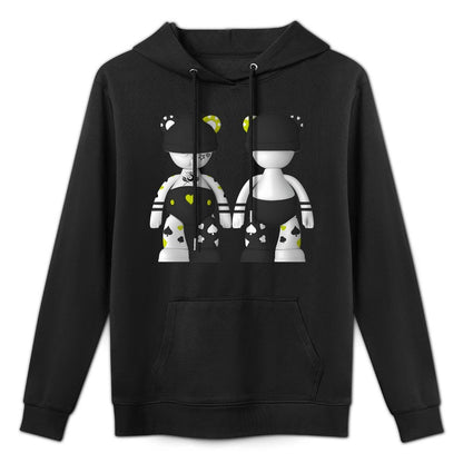 Hoodie Front PatternFade-Resistant Vintage