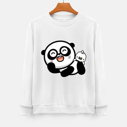 Front Patterned Long Sleeve TopComfortFit Studio