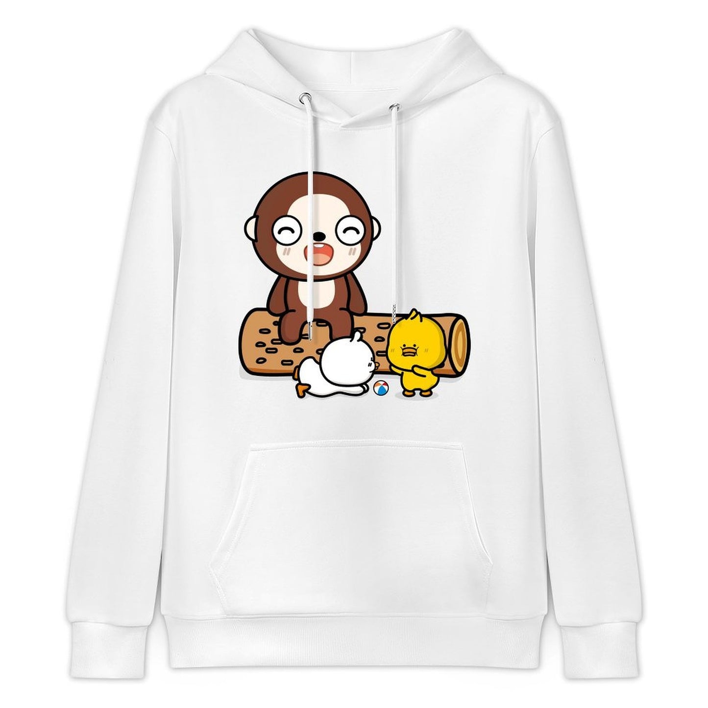 Chill Clean Edges Front Graphic Hoodies