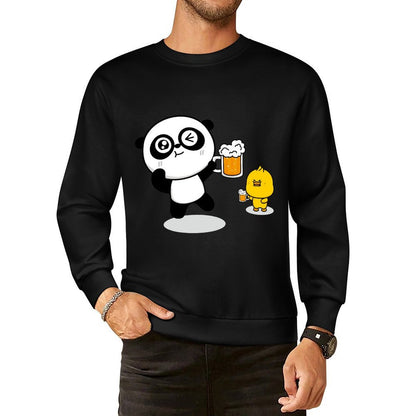 Front Patterned Long Sleeve TopSleek Cotton