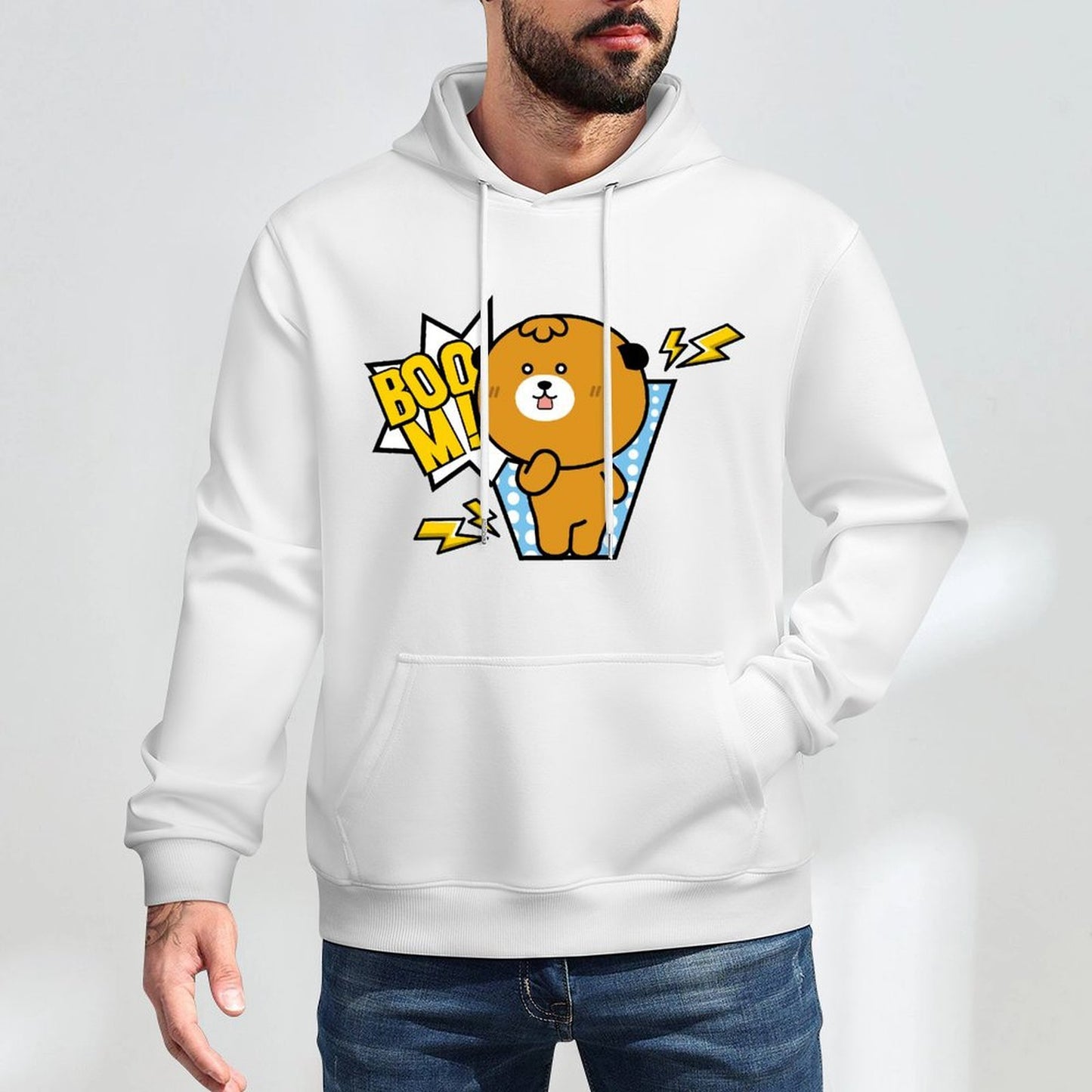 Front Graphic HoodiesSmoothWear Fade-Proof