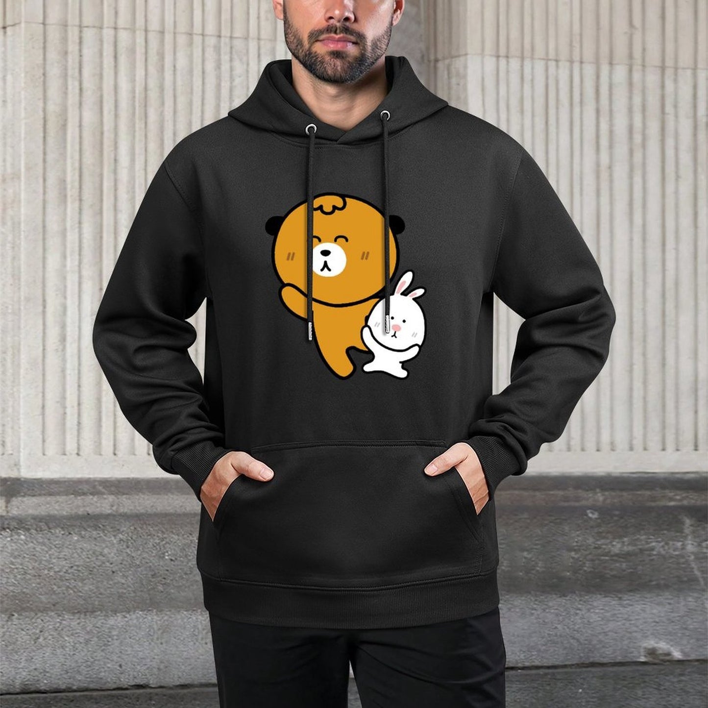 Shrink-Resistant AllDay Front Graphic Hoodies