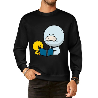 Front Patterned Long Sleeve TopRelaxed RelaxFit