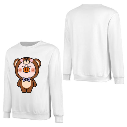 Front Patterned Long Sleeve TopVibrant Colors EverydaySeries