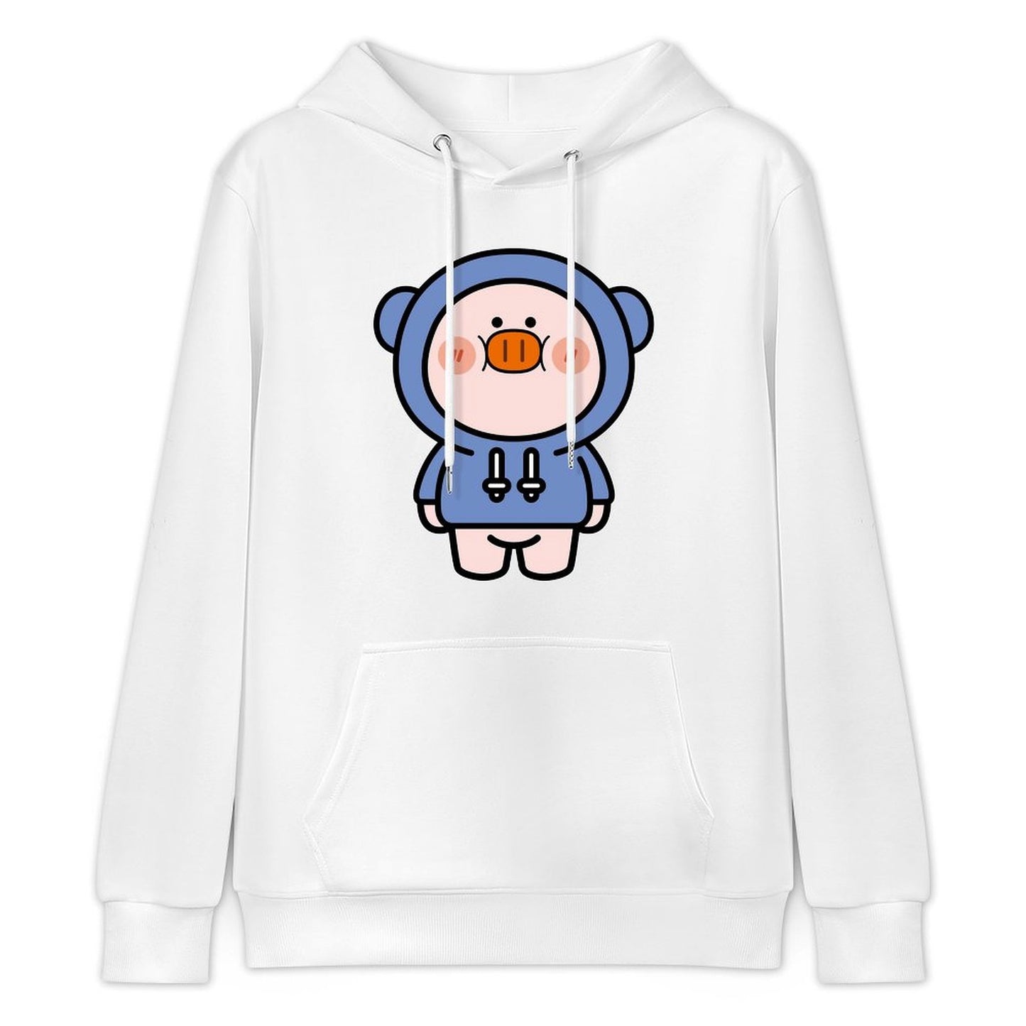 Premium Finish Slim Fit Front Graphic Hoodies