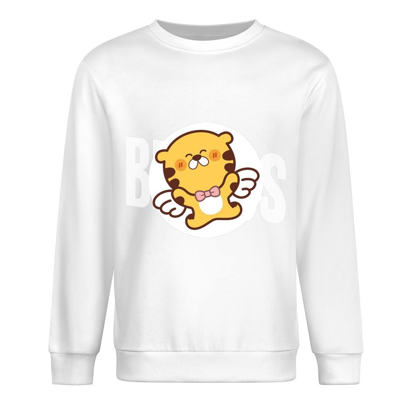 Front Patterned Long Sleeve TopRefined Heat-Transfer