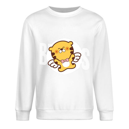 Front Patterned Long Sleeve TopRefined Heat-Transfer