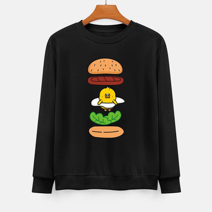 Front Patterned Long Sleeve TopEverydayFit Design-Your-Own