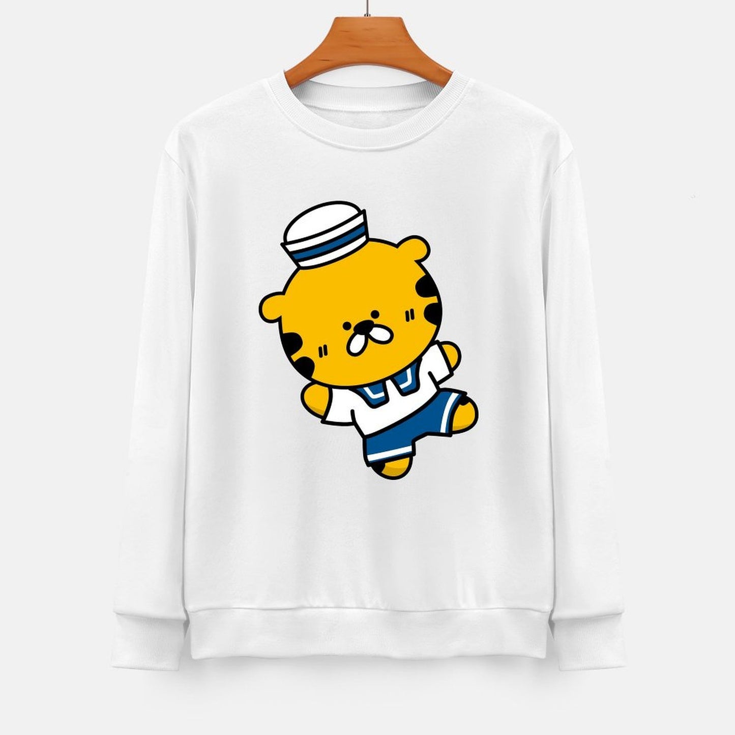 Front Patterned Long Sleeve TopSignature Sport