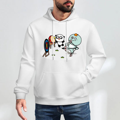 Print-Ready Oversized Front Graphic Hoodies