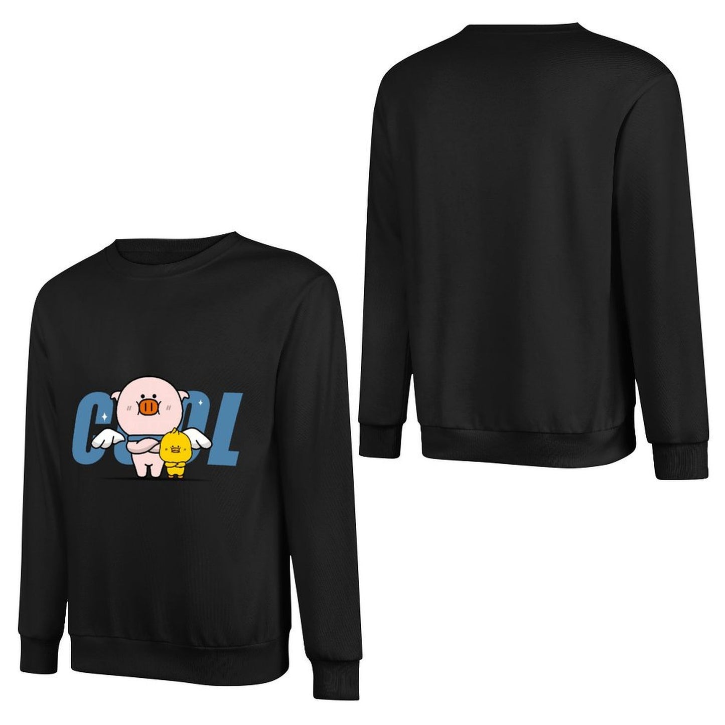 IPBR 250g Crew Neck Long Sleeve Sweatshirt Front GraphicCrew Neck Long Sleeve Sweatshirt4001092