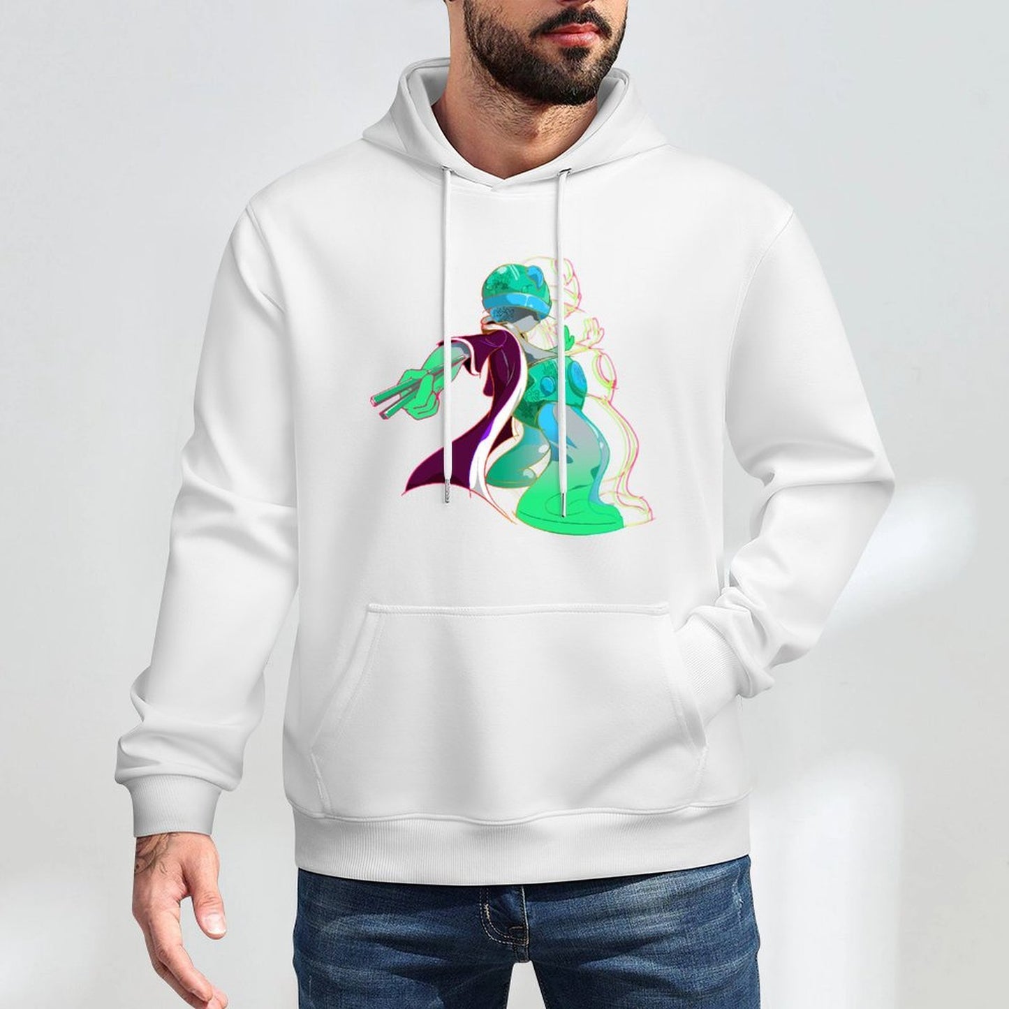 Hoodie Front PatternSharp Classic