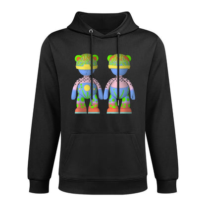 IPIB 250g Hooded Pocket Sweatshirt Front GraphicMen's Hooded  Sweatshirt6000079-6
