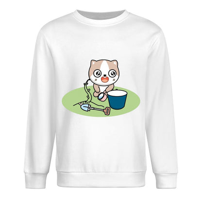 Front Patterned Long Sleeve Top High-Quality