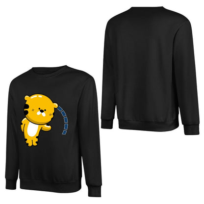 Front Patterned Long Sleeve TopSignature Heritage