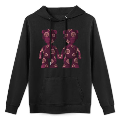 IPIB 250g Hooded Pocket Sweatshirt Front GraphicMen's Hooded  Sweatshirt6000091-2