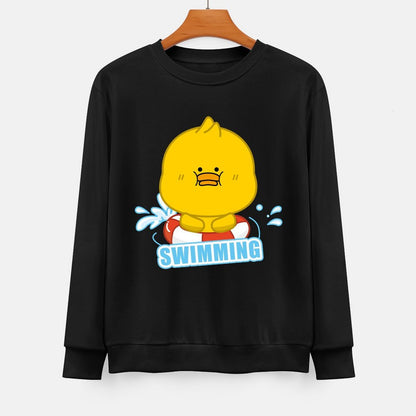  Front Patterned Long Sleeve TopPureStyle Eco-Conscious