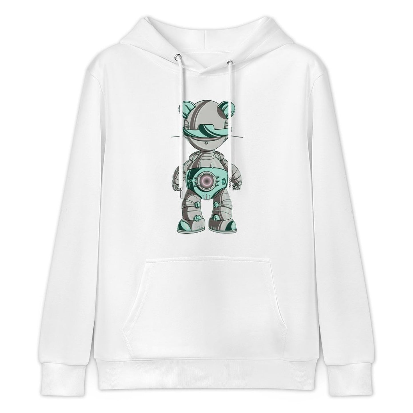 Hoodie Front PatternRecycled Simple