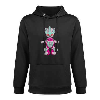 IPIB 250g Hooded Pocket Sweatshirt Front GraphicMen's Hooded  Sweatshirt6000059-1