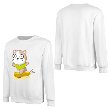 Front Patterned Long Sleeve TopActive Minimal