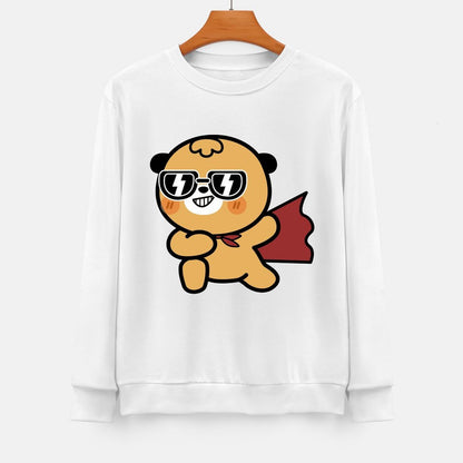 Front Patterned Long Sleeve TopPremium Finish SoftWear