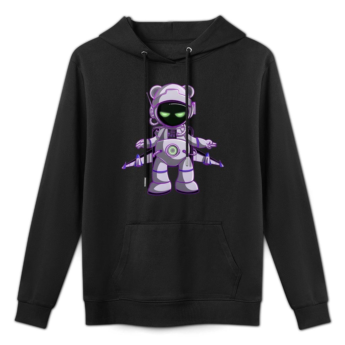 Hoodie Front PatternLooseFit Fade-Resistant
