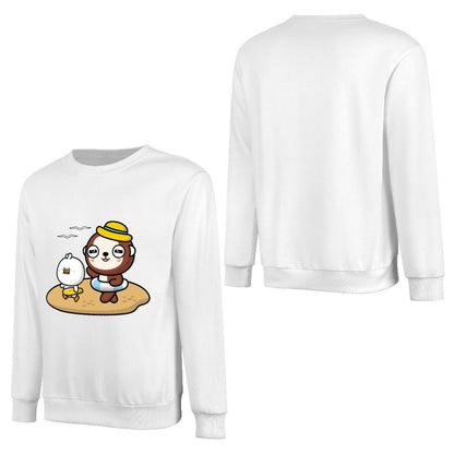 Front Patterned Long Sleeve TopSoft-Touch Timeless