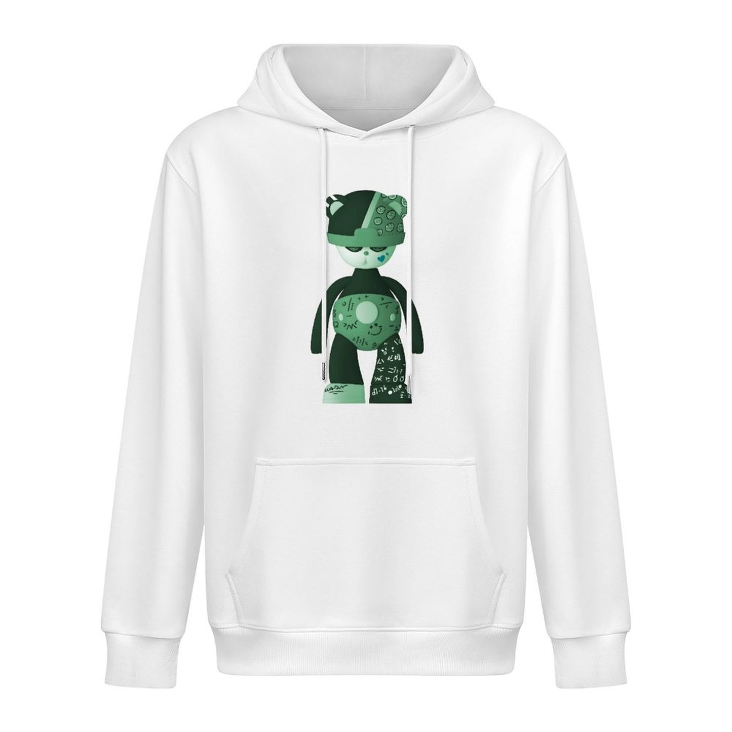 Hoodie Front PatternTrueStyle Moisture-Wicking