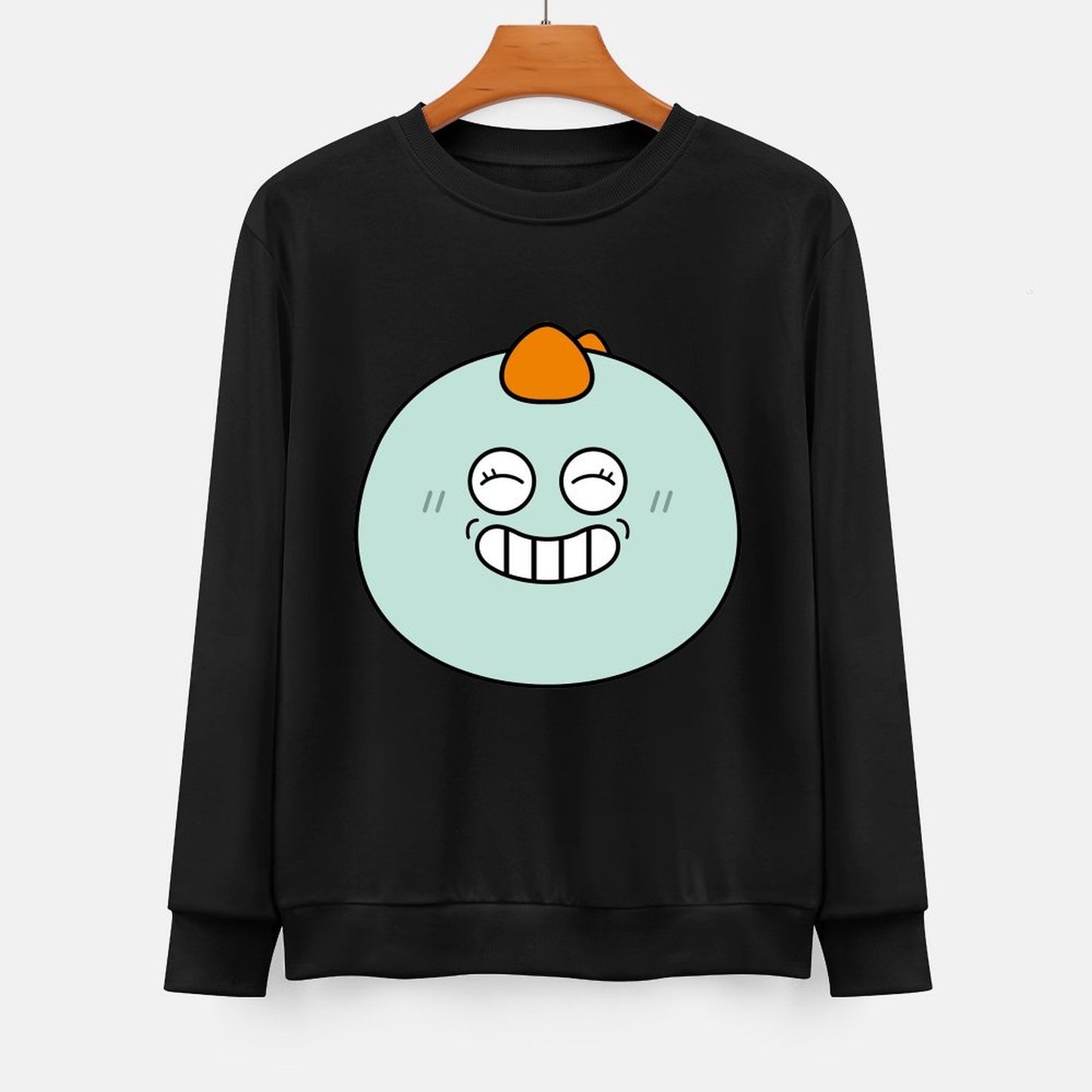  Front Patterned Long Sleeve TopPureStyle Refined