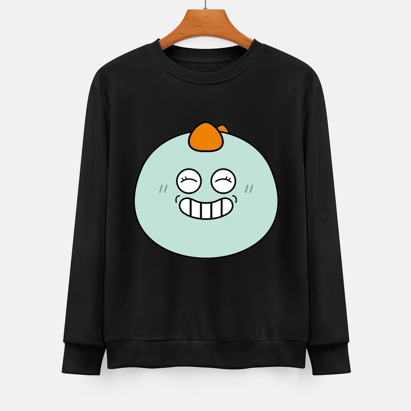  Front Patterned Long Sleeve TopPureStyle Refined