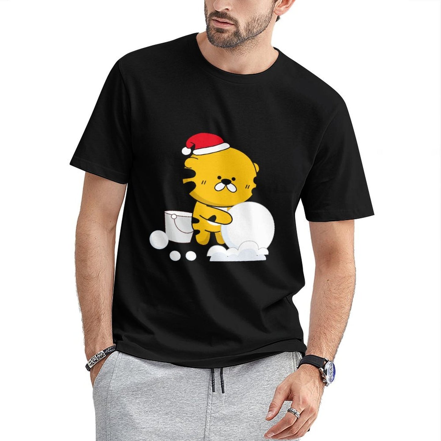 Eco / Sustainable Fitted Front Graphic T-shirt