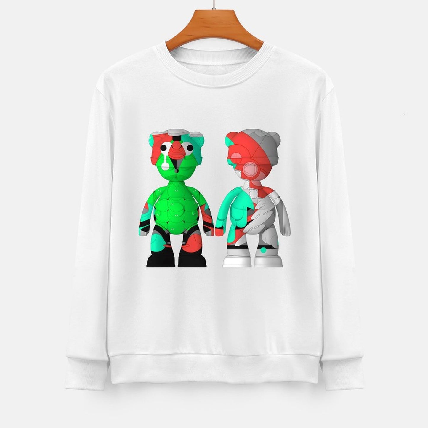 Long Sleeve With Front PatternOn-Demand Natural