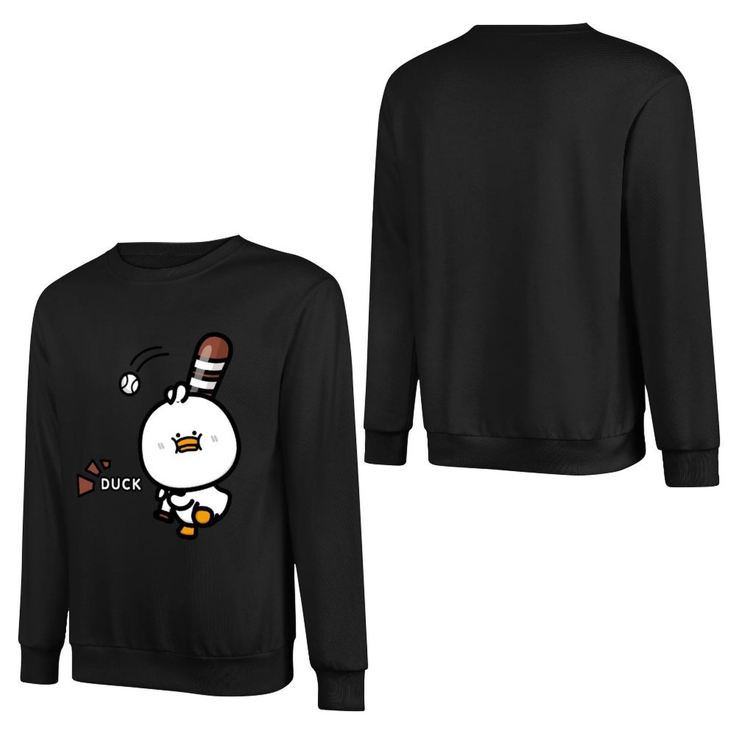 IPBR 250g Crew Neck Long Sleeve Sweatshirt Front GraphicCrew Neck Long Sleeve Sweatshirt4001200