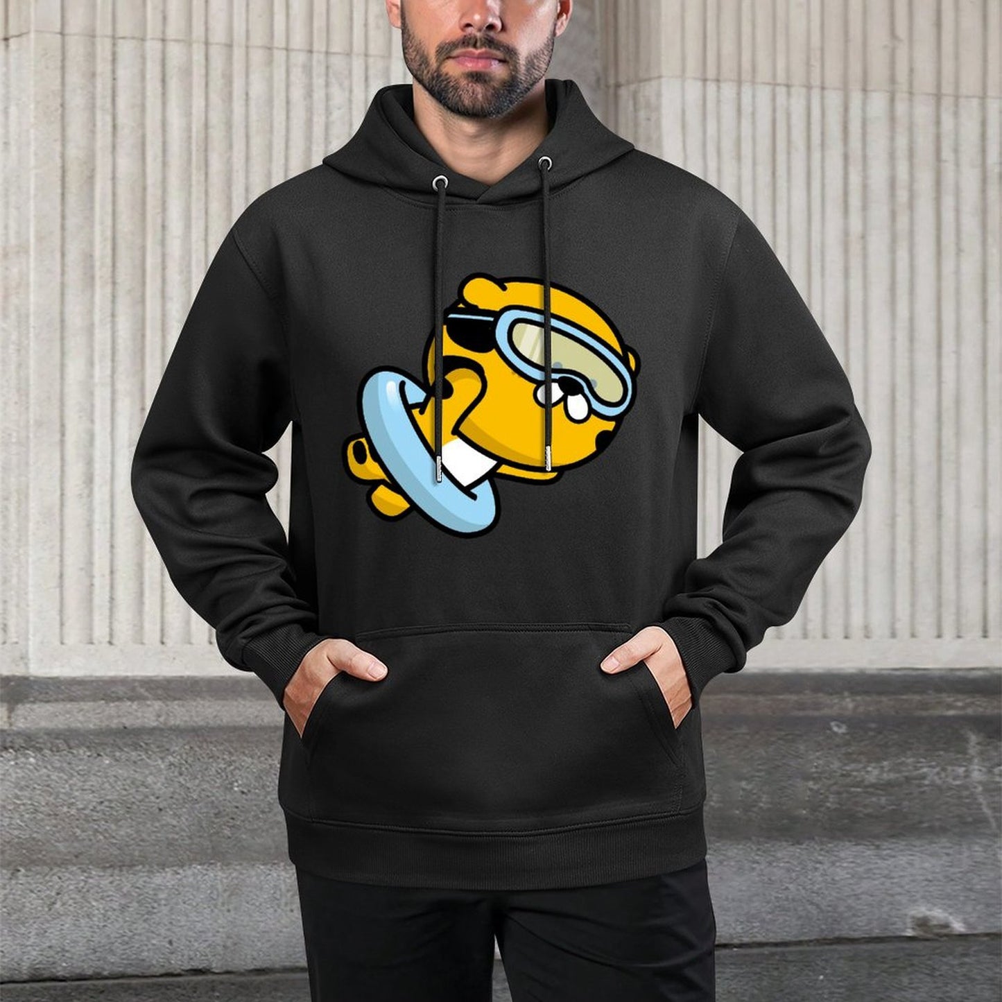 Design-Your-Own Heat-Transfer Front Graphic Hoodies