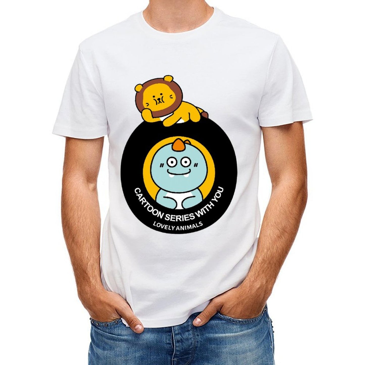 Premium Pocket Tee Front Graphic T-shirt