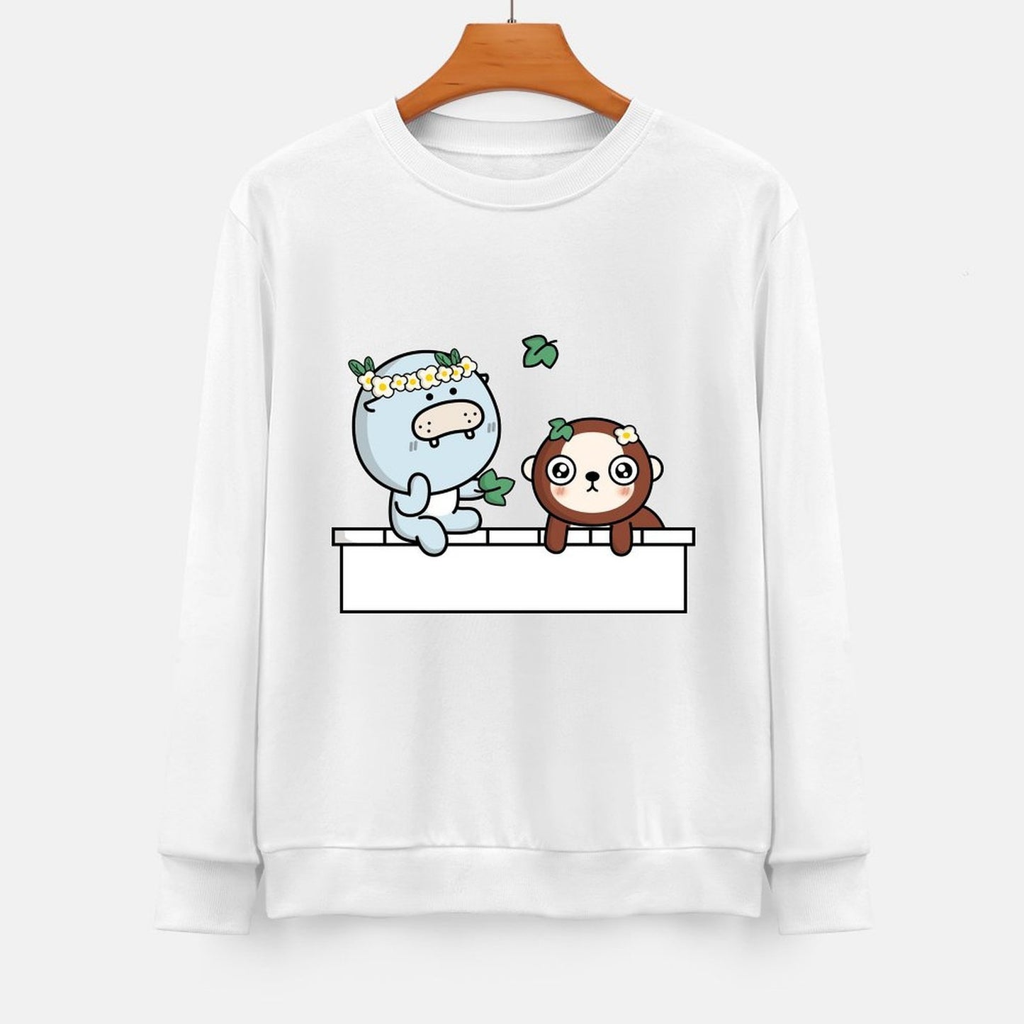 Front Patterned Long Sleeve TopLifestyle Men¡¯s / Women¡¯s / Youth