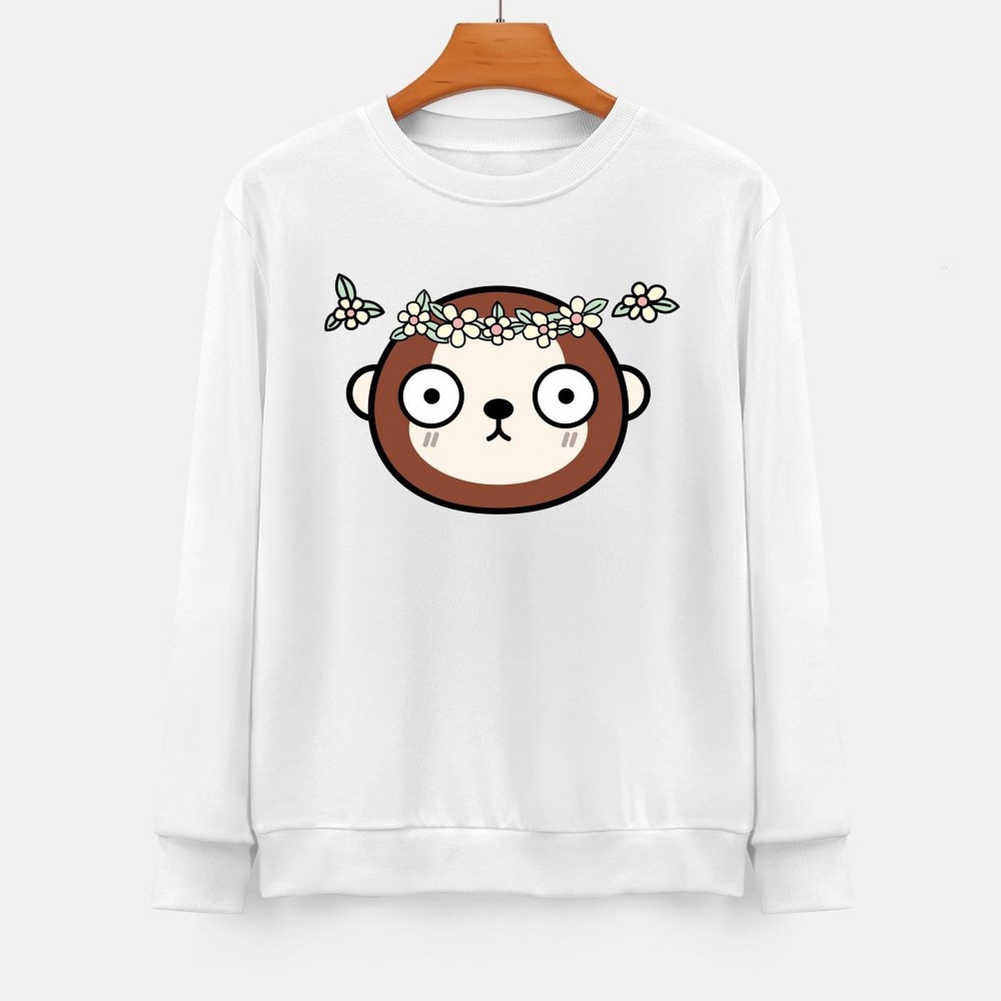 Front Patterned Long Sleeve TopSoftstyle StreetLine