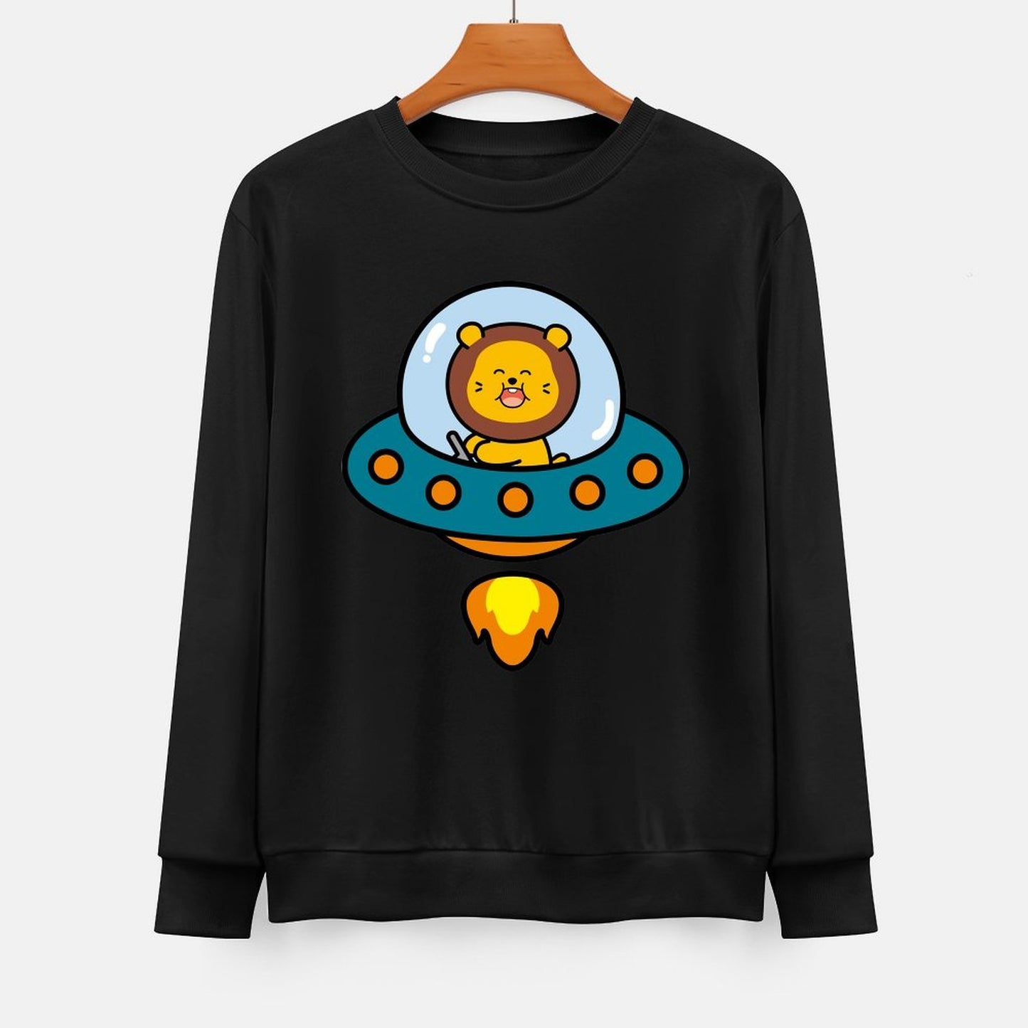  Front Patterned Long Sleeve TopUltra Durable On-Demand