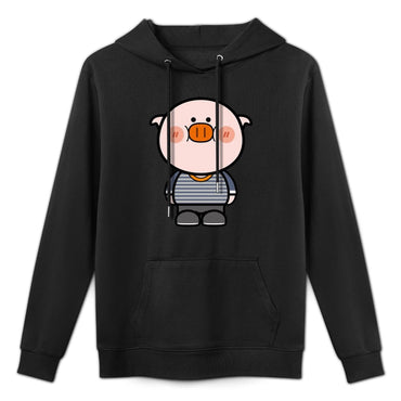 SoftLine Minimal Front Graphic Hoodies