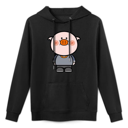 SoftLine Minimal Front Graphic Hoodies