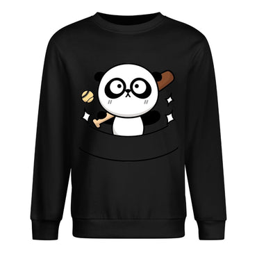 Front Patterned Long Sleeve TopSharp Unisex