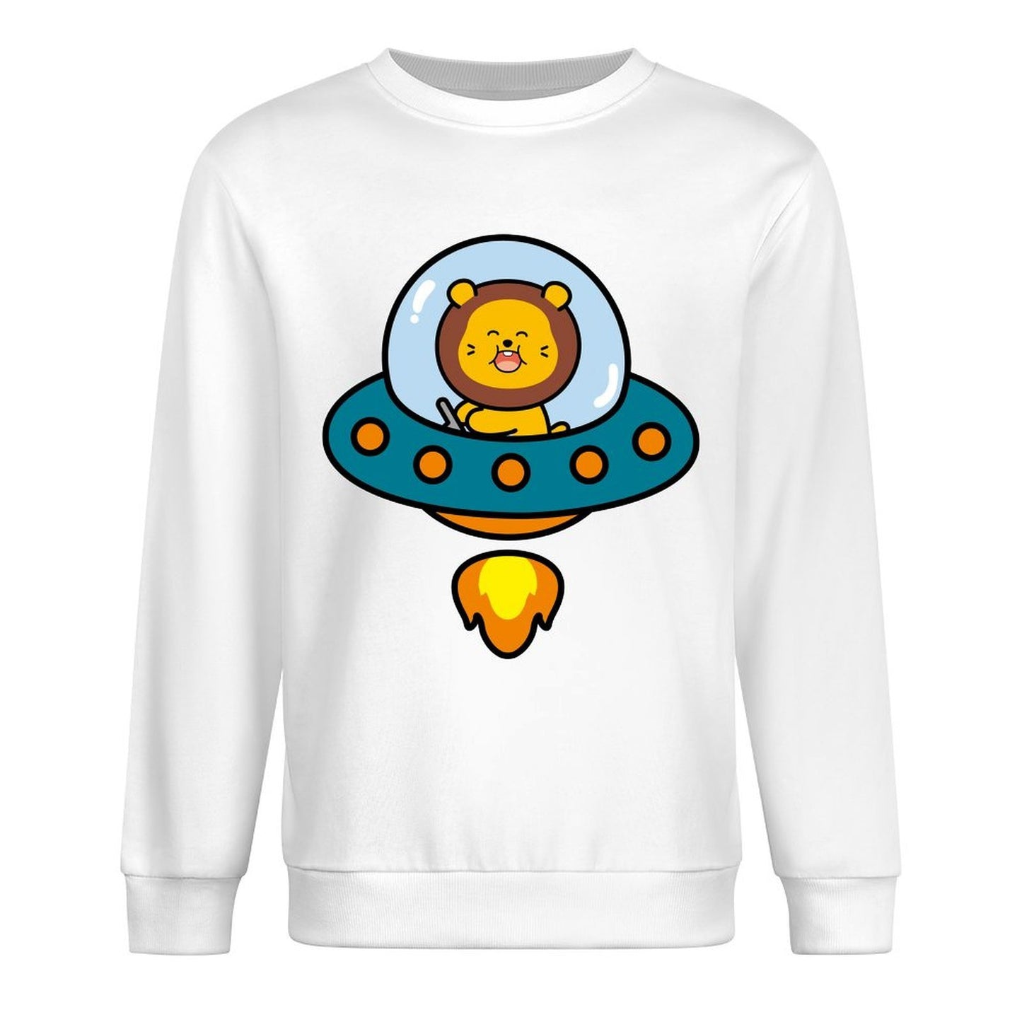 Front Patterned Long Sleeve TopUltra Durable On-Demand