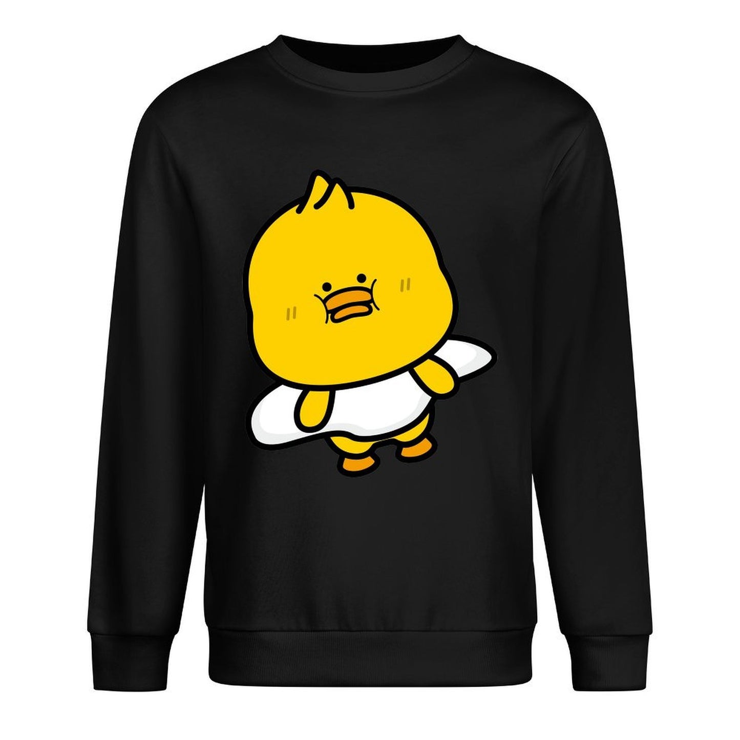 Front Patterned Long Sleeve TopClassic Fit Urban