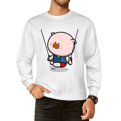 Front Patterned Long Sleeve TopDaily Easy-Care