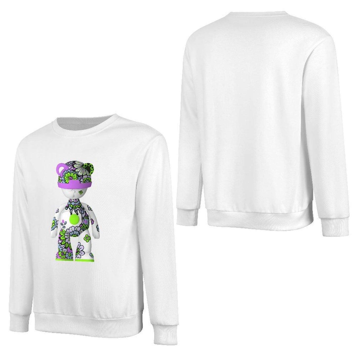 Long Sleeve With Front PatternCasual EasyStyle