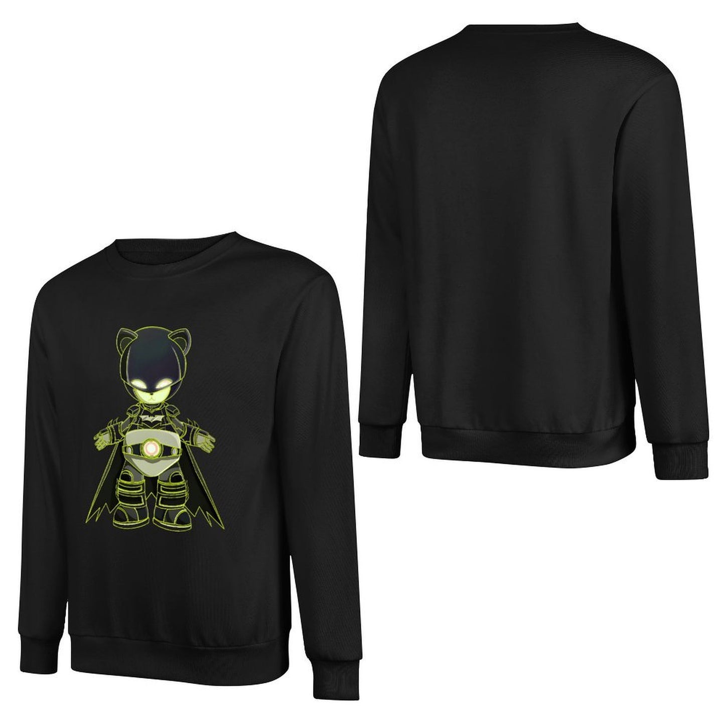 IPIB 250g Crew Neck Long Sleeve Sweatshirt Front GraphicCrew Neck Long Sleeve Sweatshirt6000063-6