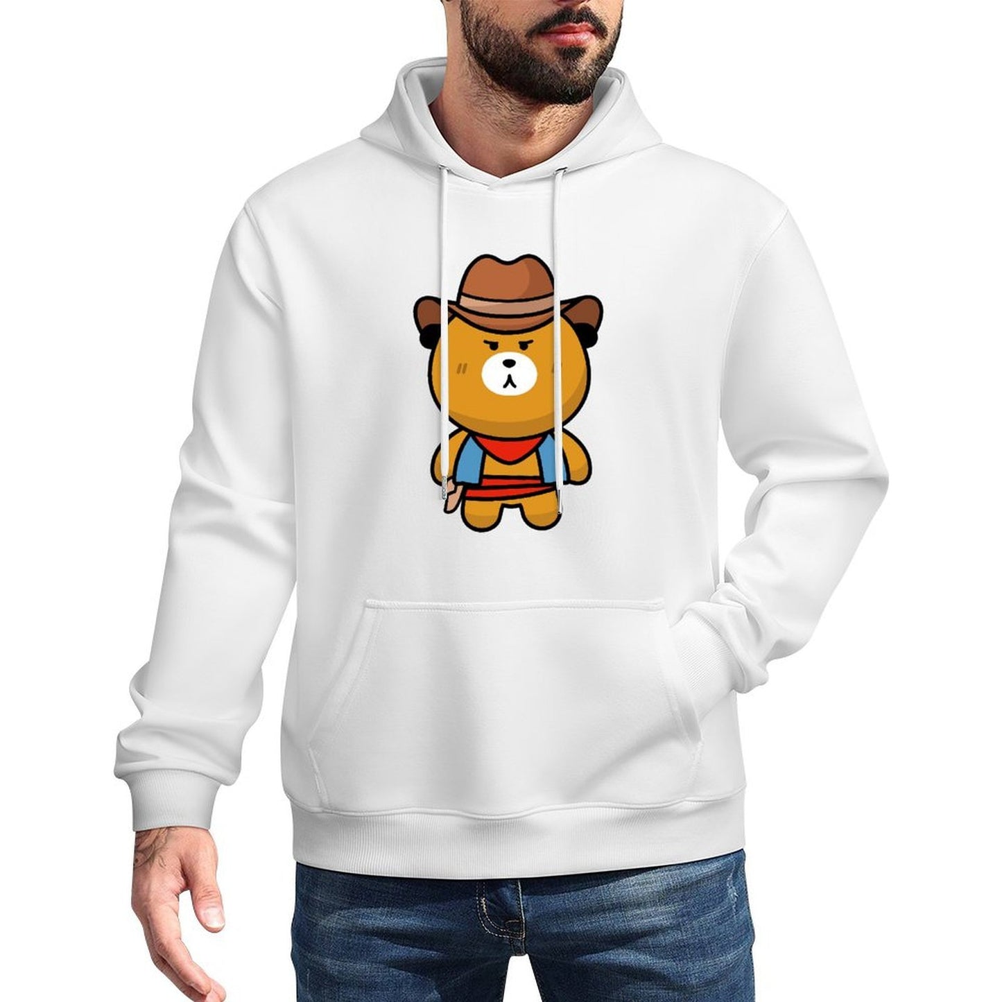 IPBR 250g Hooded Pocket Sweatshirt Front GraphicMen's Hooded  Sweatshirt4000039