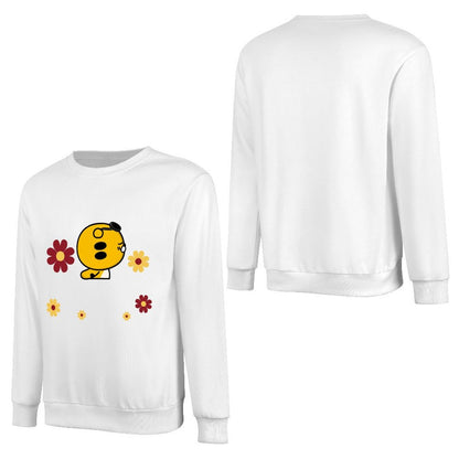Front Patterned Long Sleeve TopLightweight Everyday